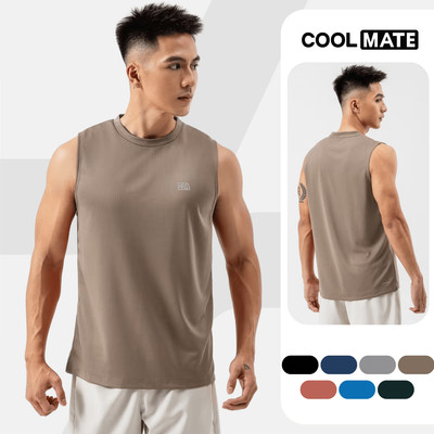 [MUA 2 GIẢM 5%]Áo sát nách Sleeveless tanktop thể thao Active Essentials thấm hút tốt vải thoáng mát Coolmate