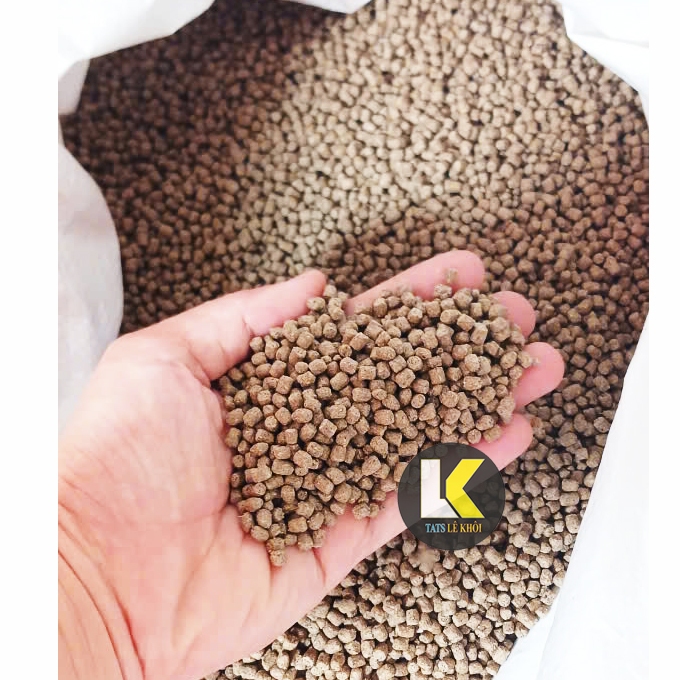 1KG Thức ăn cho cá 7118 18% Đạm | Cám Viên dạng nổi | Mồi câu cá
