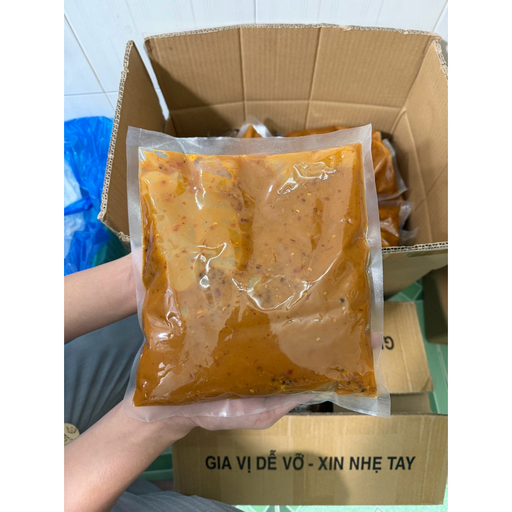 1kg muối sệt - sốt chấm bánh tráng ( bịch 1Kg )