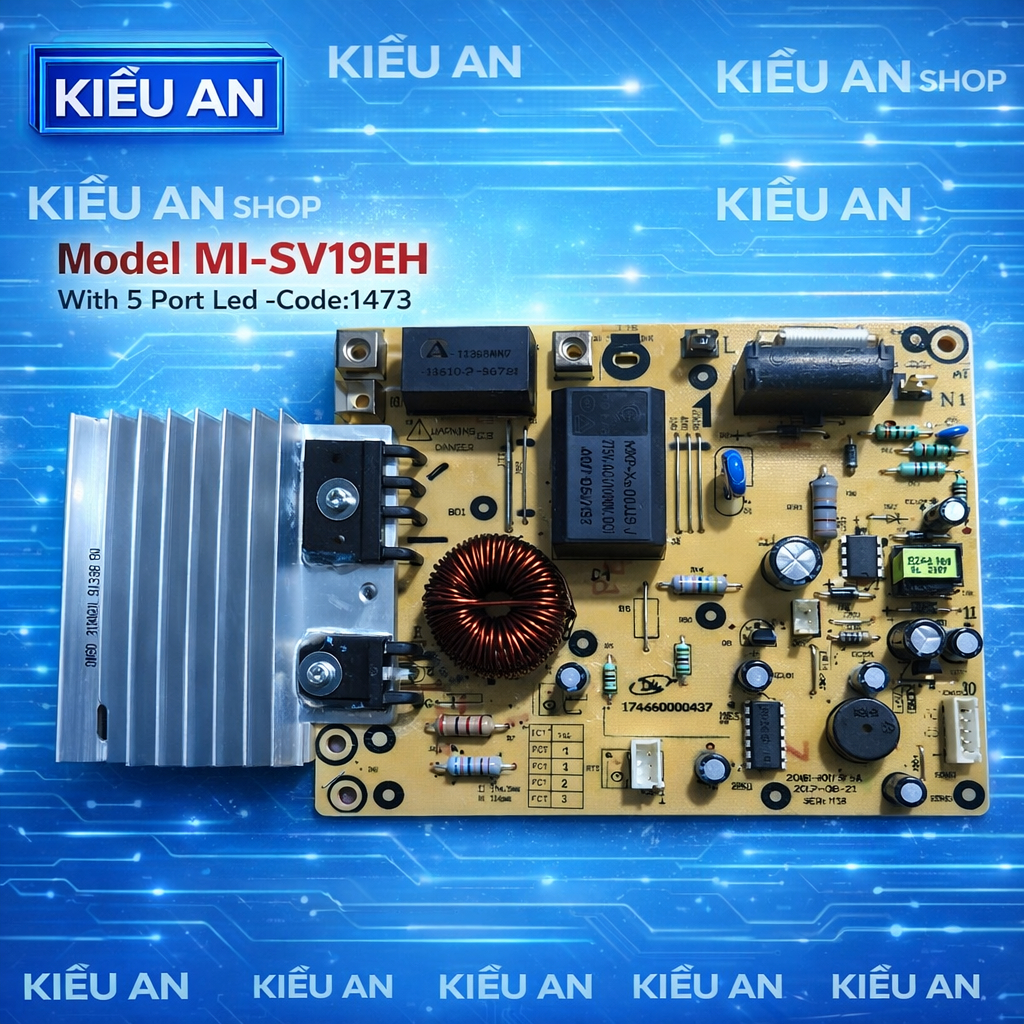 Bo mạch bếp từ Midea MI-SV19EH - hàng mới 100%
