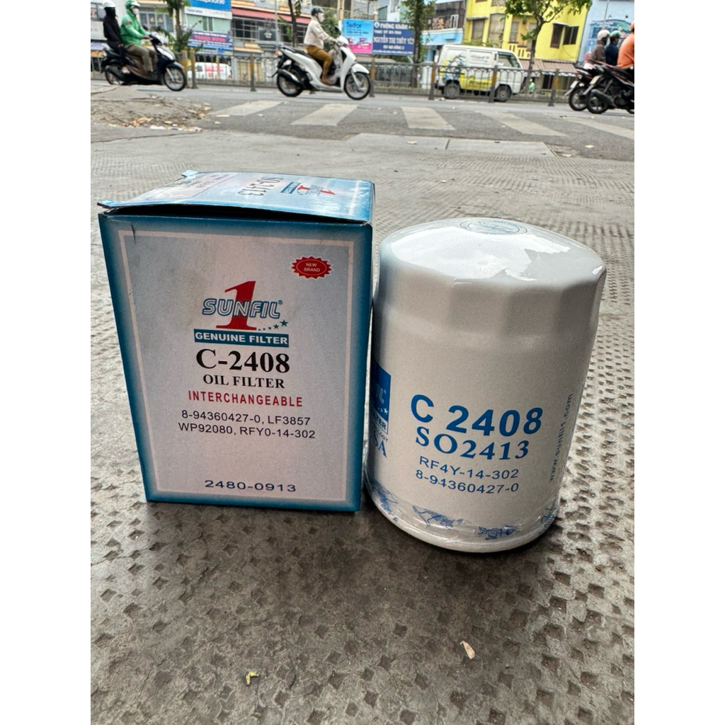 lọc nhớt isuzu QKR 270 , QKR 230 , 91PS