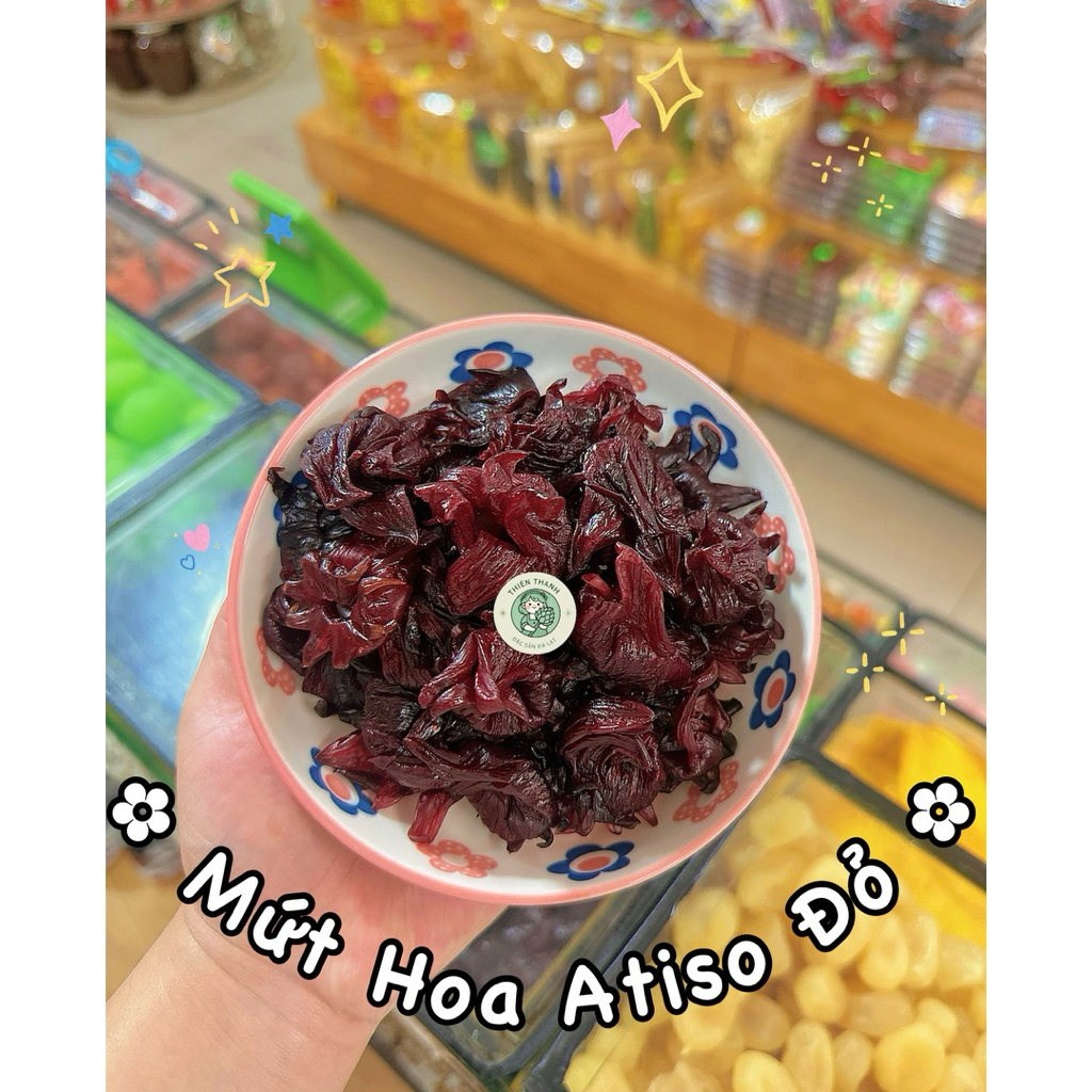 Mứt hoa atiso đỏ