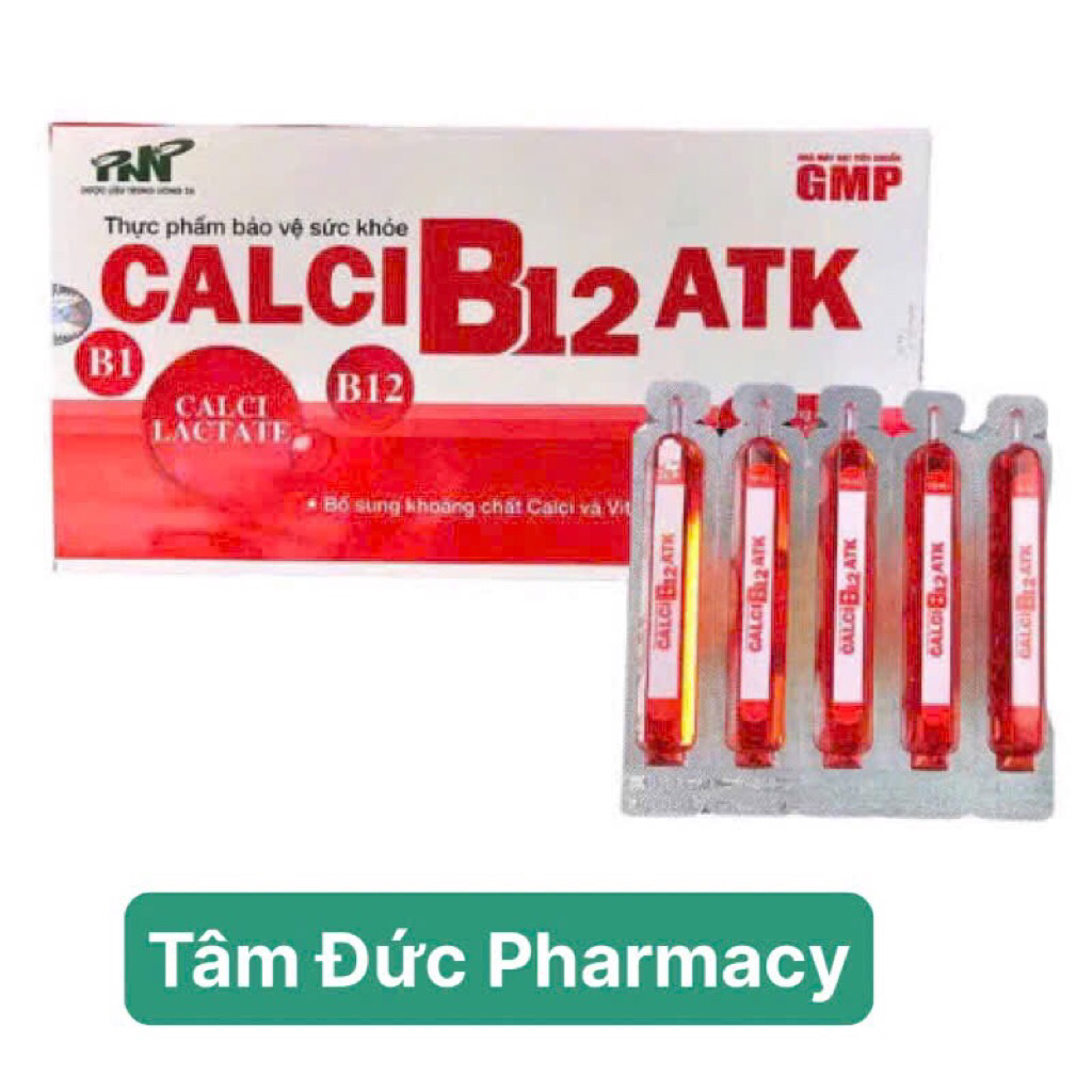 Calci B12 ATK hộp 20 ống