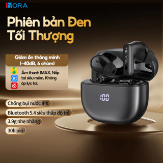 Tai Nghe Bluetooth 1Hora ANC Tai Nghe Thể Thao Khử Tiếng Ồn - Trợ Lý AI 4 Mic Đàm Thoại Siêu Sạch