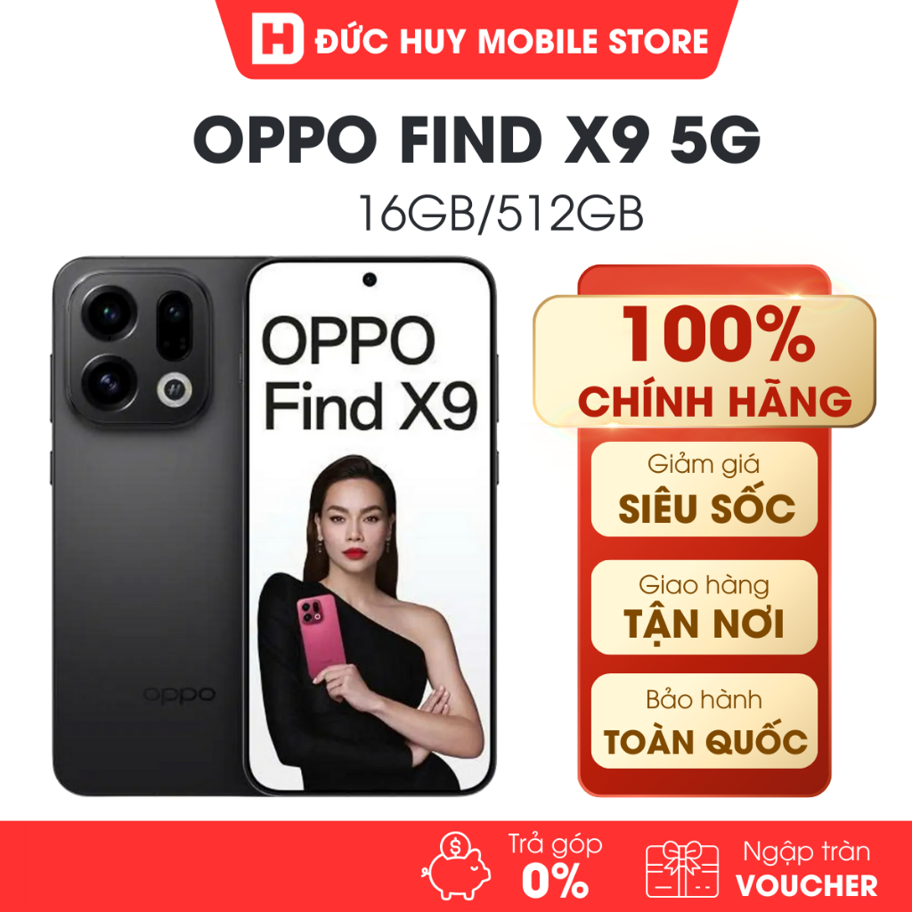 Điện Thoại OPPO Find X9 5G 16GB/512GB Chính Hãng |  BH 24 Tháng Chính Hãng | BigBuy360 - bigbuy360.vn