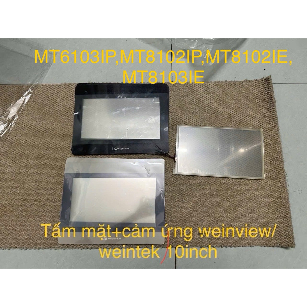 Tấm mặt+cảm ứng hmi weinview/weintek 10inch MT6103IP MT8102IP MT8102IE MT8103IE