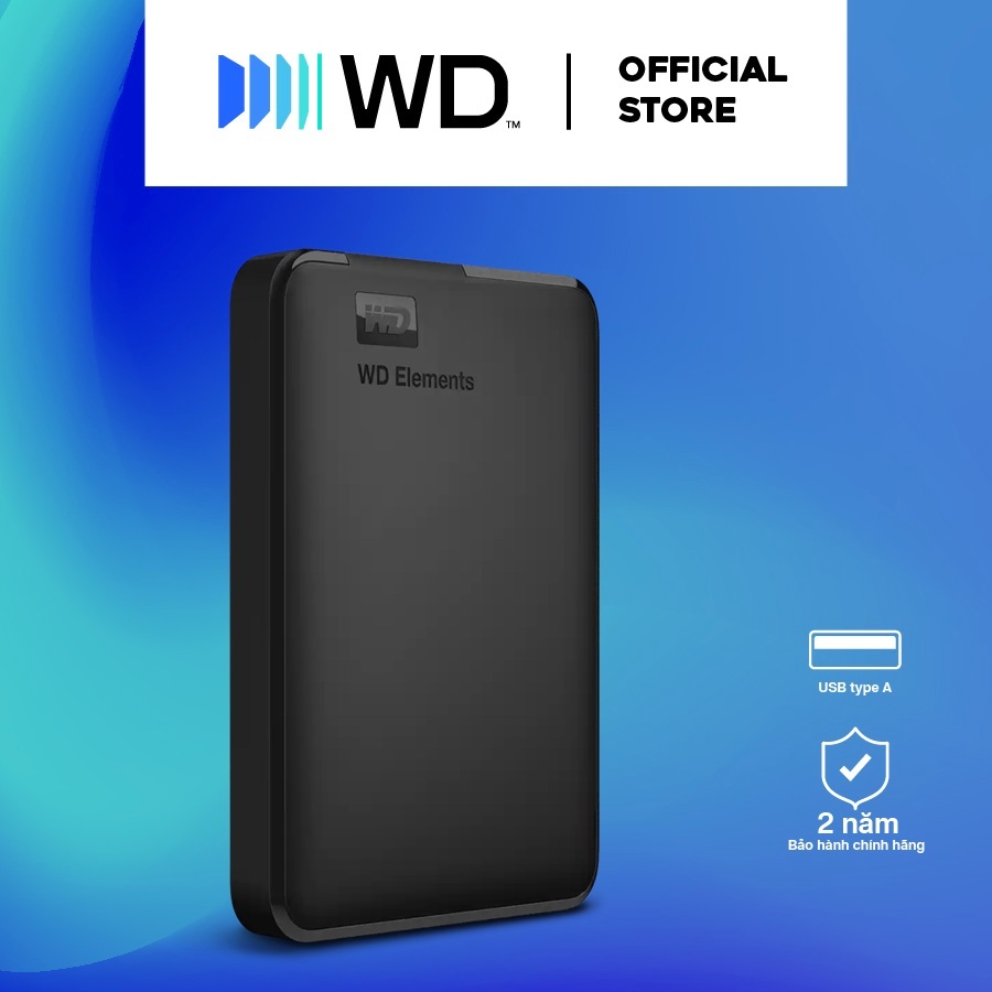 [Live] Ổ cứng di động Western Digital WD Elements 2.5" - WDBUZG0010BBK