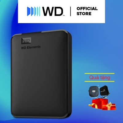 Ổ cứng di động Western Digital WD Elements 2.5" 4TB - WDBU6Y0040BBK
