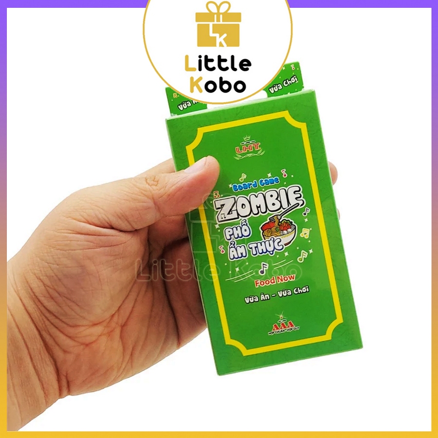[LHT] Boardgame Zombie Food Now Phố Ẩm Thực Vừa Ăn Vừa Chơi Đồ Chơi Nhóm Bạn Xả Stress Giải Trí