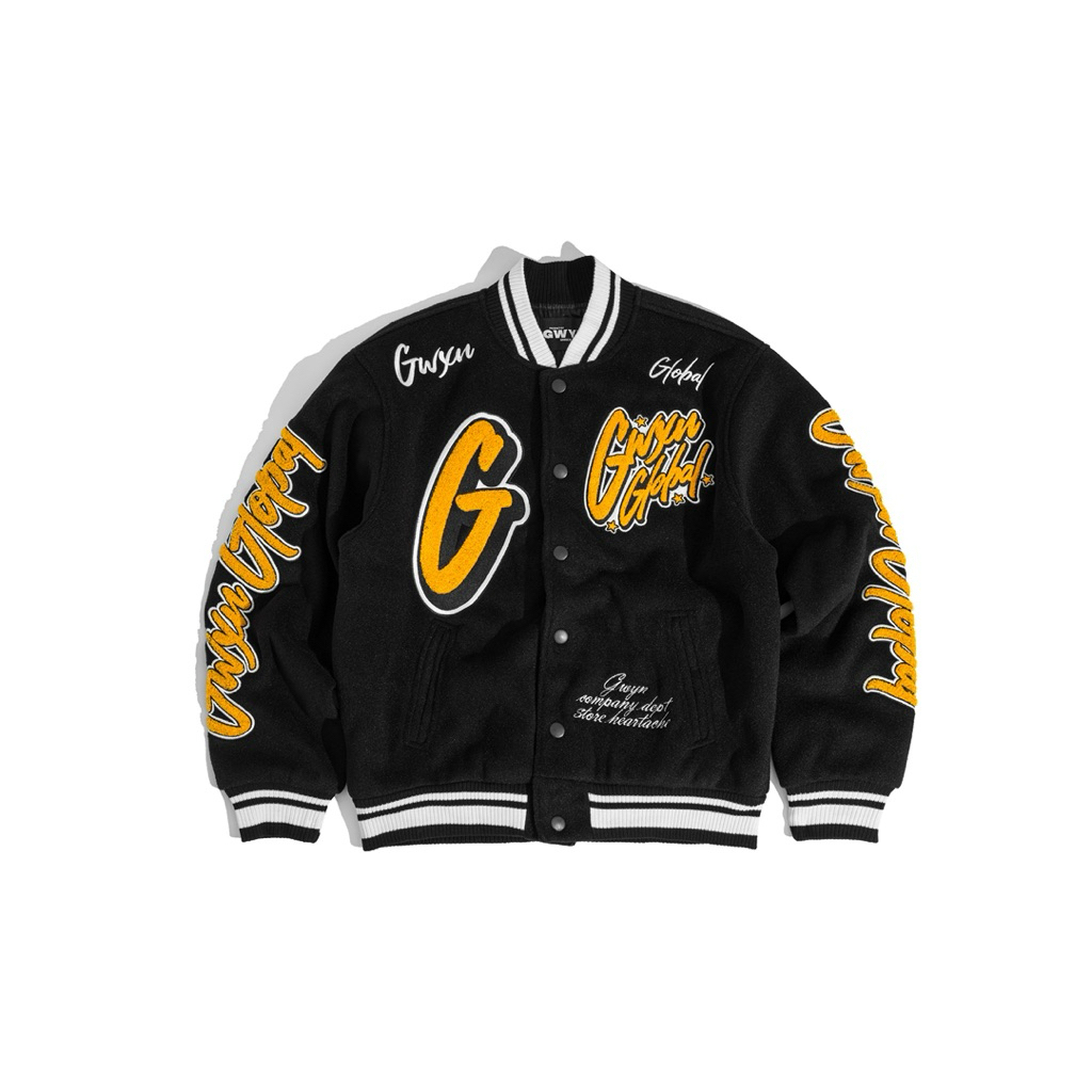 Áo khoác nam nữ GWYN LOGO VARSITY JACKET