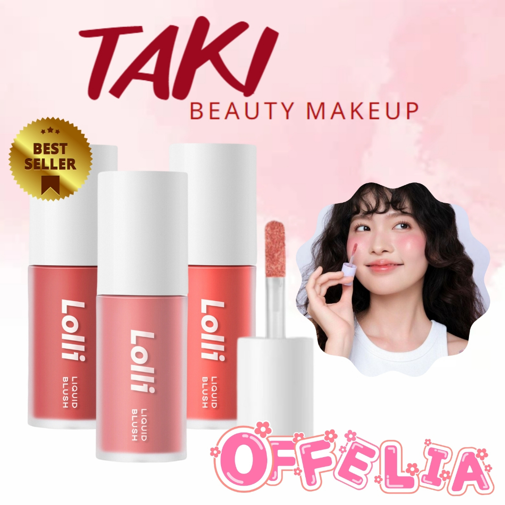 Má Hồng Kem OFELIA Lolli Liquit Blush 4.6g ( LB2 LB3 LB6 LB10 LB11 LB12 LB13 LB14 )