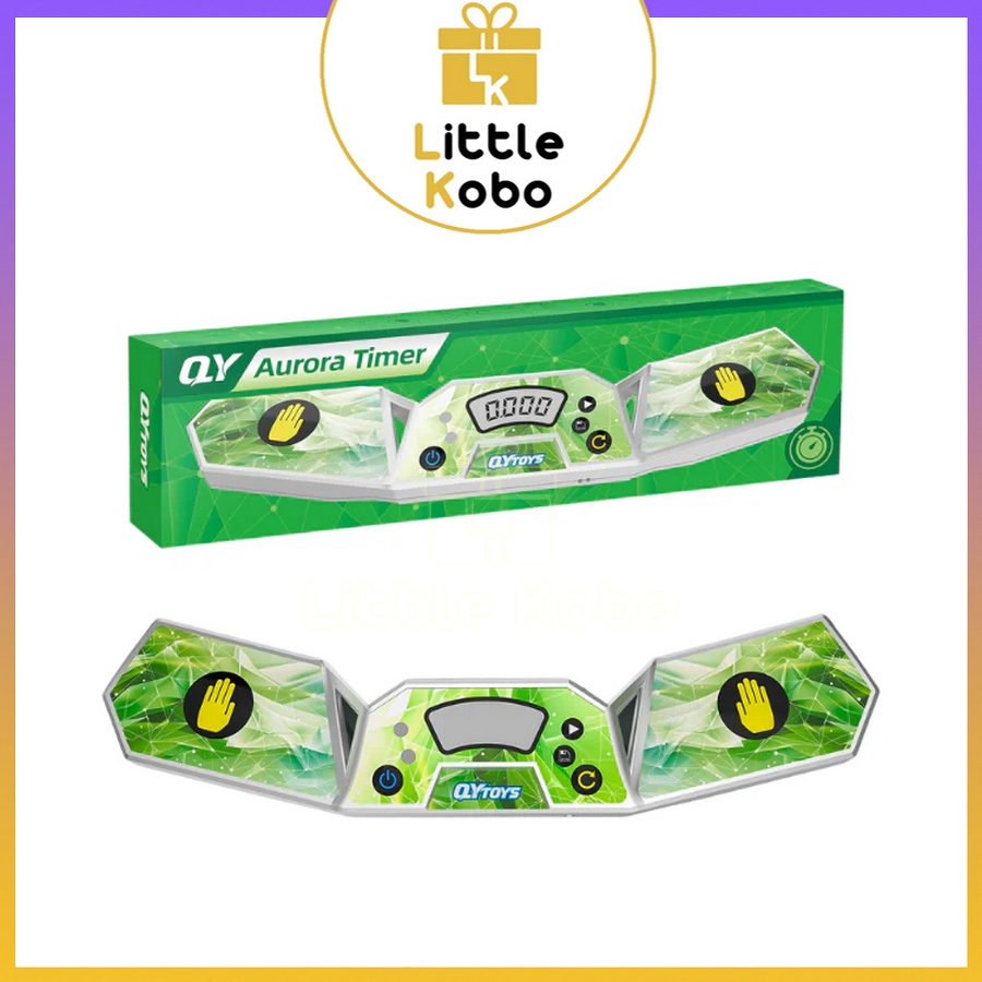 [QiYi] Đồng Hồ Rubik QiYi Aurora Timer Phụ Kiện Rubic Bấm Thời Gian Siêu Bền Đồ Chơi Trí Tuệ Trẻ Em