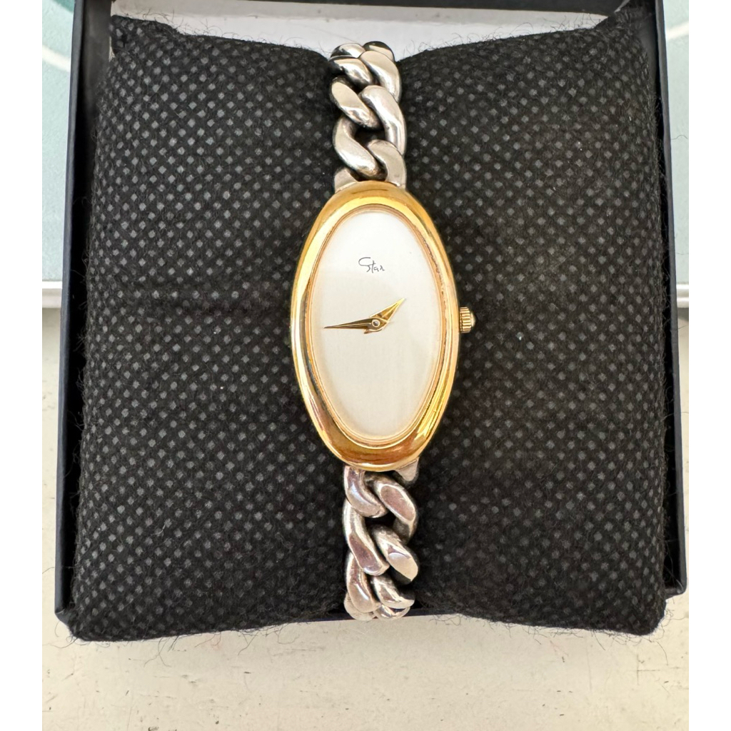 Đồng hồ nữ Star bạc đúc 925, nguyên zin
