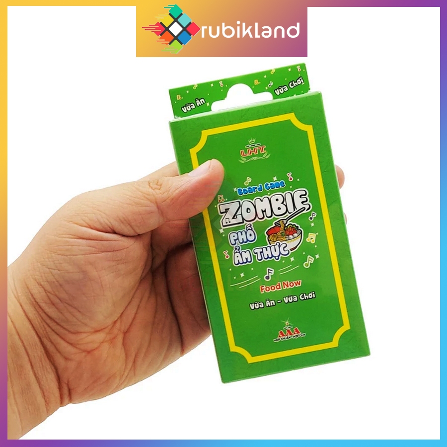 [LHT] Boardgame Zombie Food Now Phố Ẩm Thực Vừa Ăn Vừa Chơi Đồ Chơi Nhóm Bạn Xả Stress Giải Trí