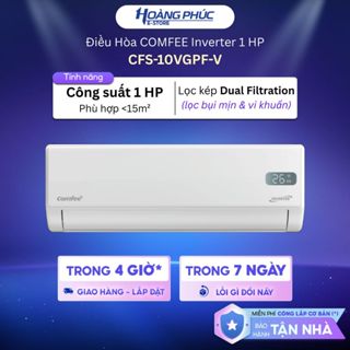 Máy lạnh Comfee Inverter 1 HP CFS-10VGPF-V / 1 HP CFS-10VGXF {Toàn Quốc}