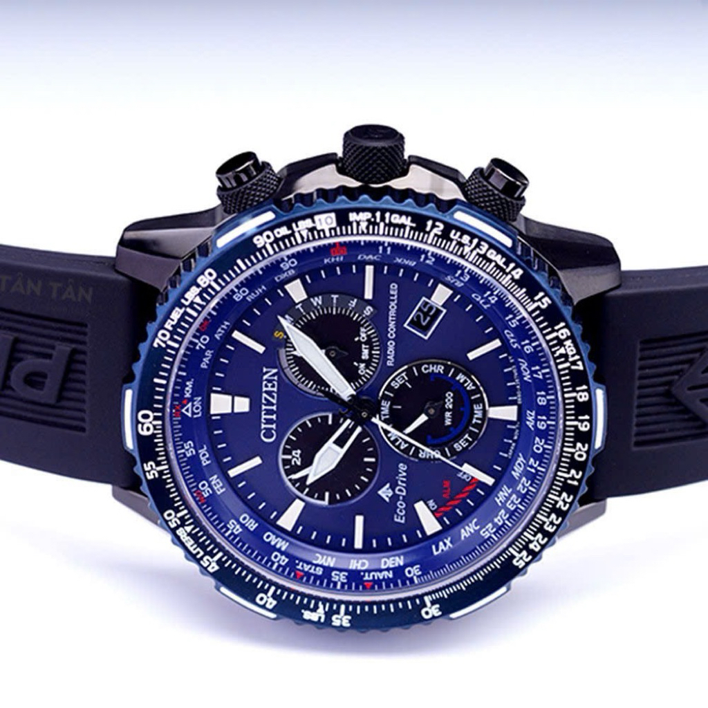 [Chính Hãng 100%] Đồng Hồ Nam Citizen ECO-DRIVE CB5006-02L Máy Eco-Drive Kính Sapphire Siz 45,9mm Fu