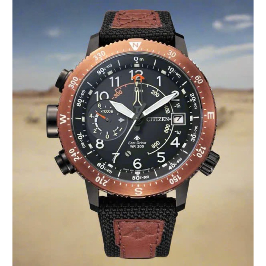 [Chính Hãng 100%] Đồng Hồ Nam Citizen ECO-DRIVE BN4049-11E Máy Eco-Drive Kính Khoáng Siz 46mm Fullbo