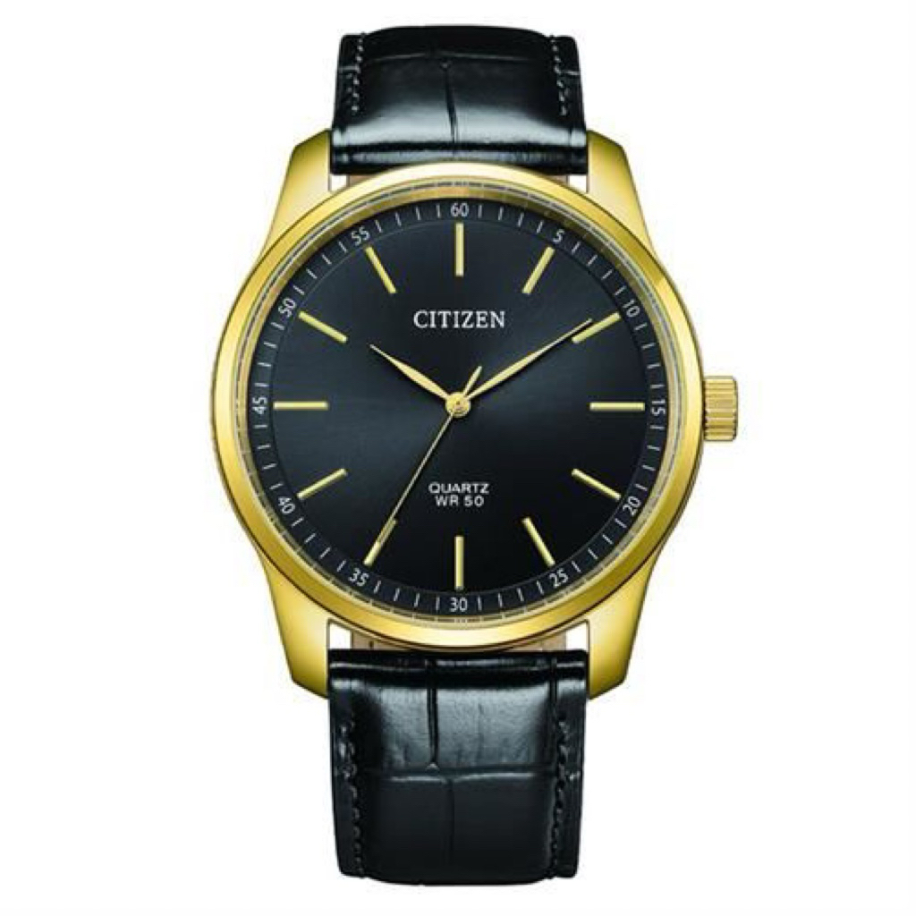 [Chính Hãng 100%] Đồng Hồ Nam Citizen QUARTZ BH5002-02E Máy Quartz (Pin) Kính Khoáng Siz 42mm Fullbo