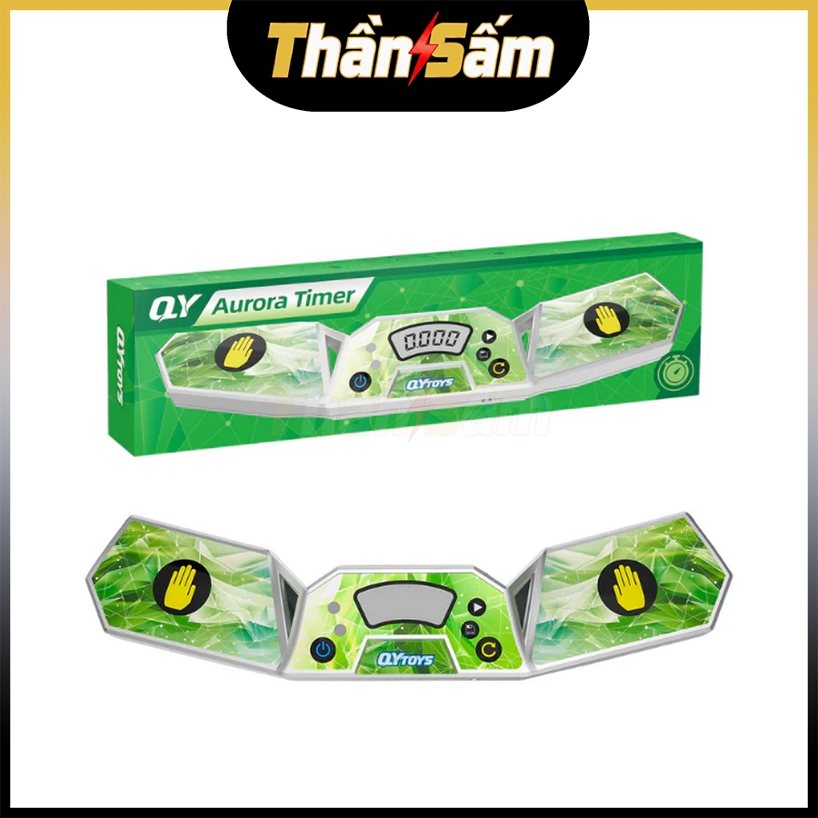[QiYi] Đồng Hồ Rubik QiYi Aurora Timer Phụ Kiện Rubic Bấm Thời Gian Siêu Bền Đồ Chơi Trí Tuệ Trẻ Em