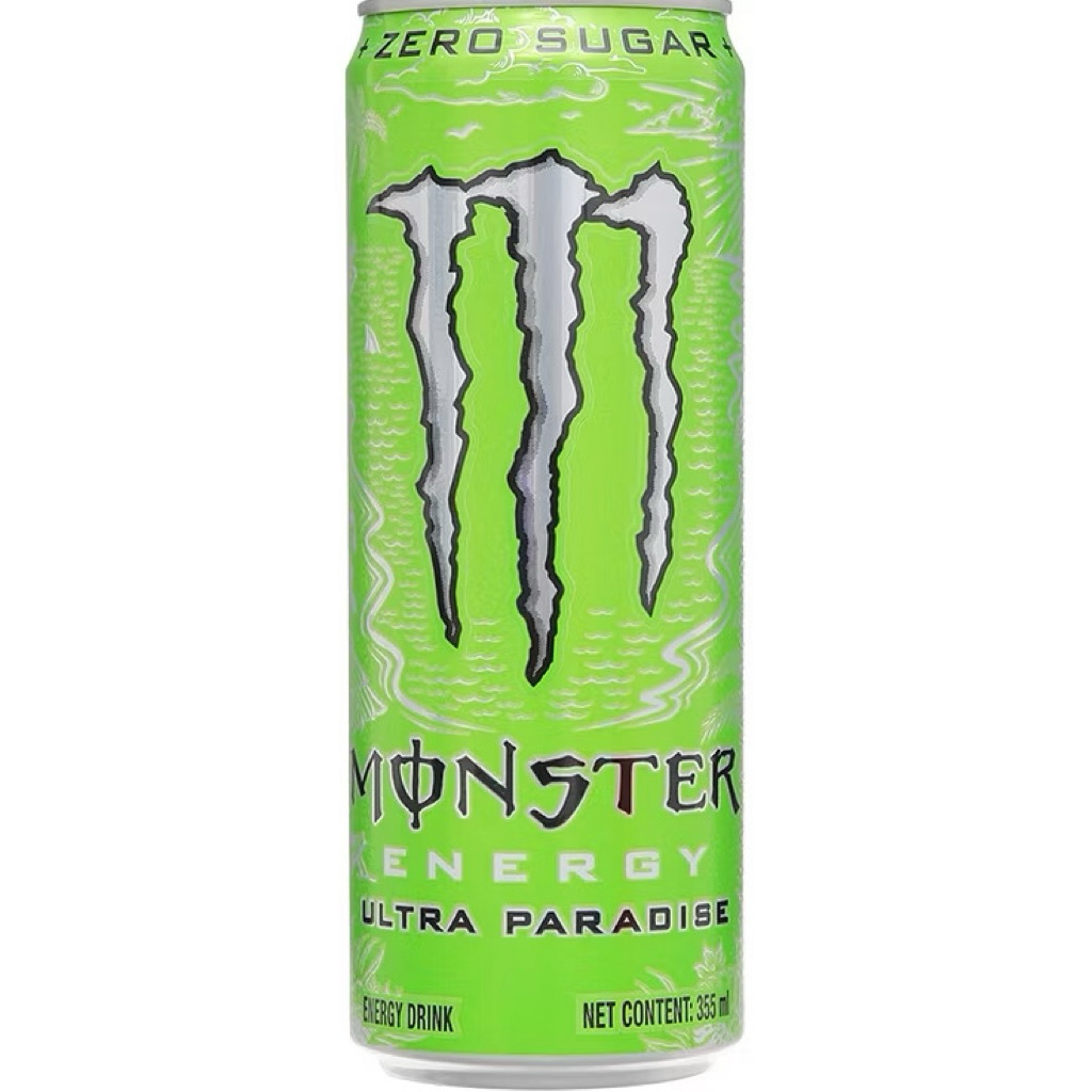 Monster Energy Ultra Paradise - Vị Kiwi Chanh Dây Cực Đã 355ml - Zero Sugar & Zero Calories