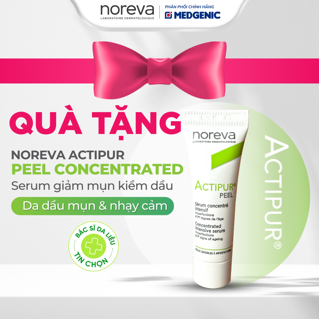 (QUÀ TẶNG) SERUM NGỪA MỤN & TRẺ HÓA CHUYÊN SÂU NOREVA ACTIPUR PEEL CONCENTRATED SERUM 3ML