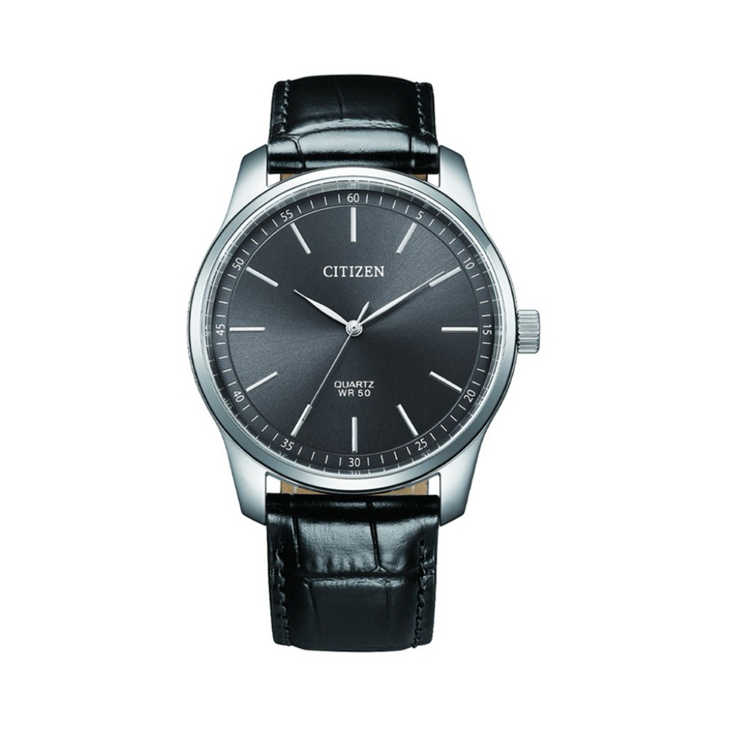 [Chính Hãng 100%] Đồng Hồ Nam Citizen QUARTZ BH5001-05H Máy Quartz (Pin) Kính Khoáng Siz 42mm Fullbo