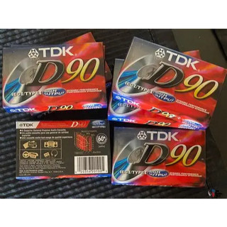 Băng cassette trắng TDK-D90