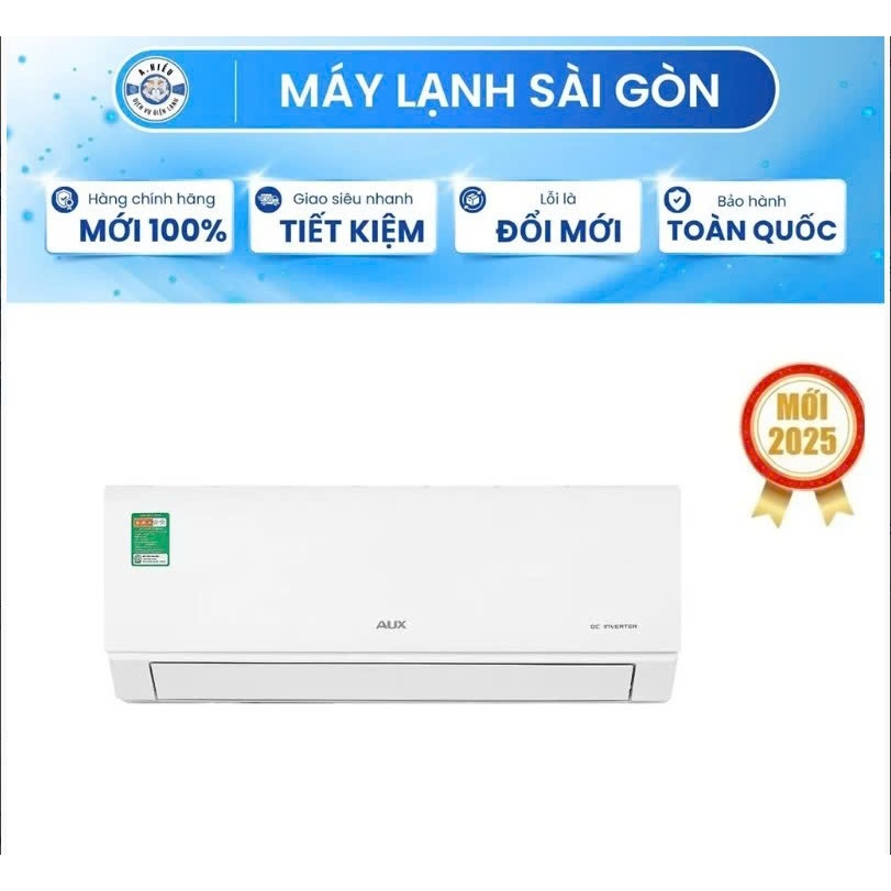 🔥 MÁY LẠNH AUX INVERTER 1HP AW10CAA4DI-3VN – MÁT ÊM, TIẾT KIỆM ĐIỆN (2025) 🔥