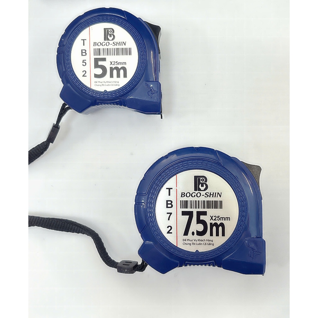 Thước 2 mặt 5m - 7.5m ( có LOBAN) Bogo-Shin