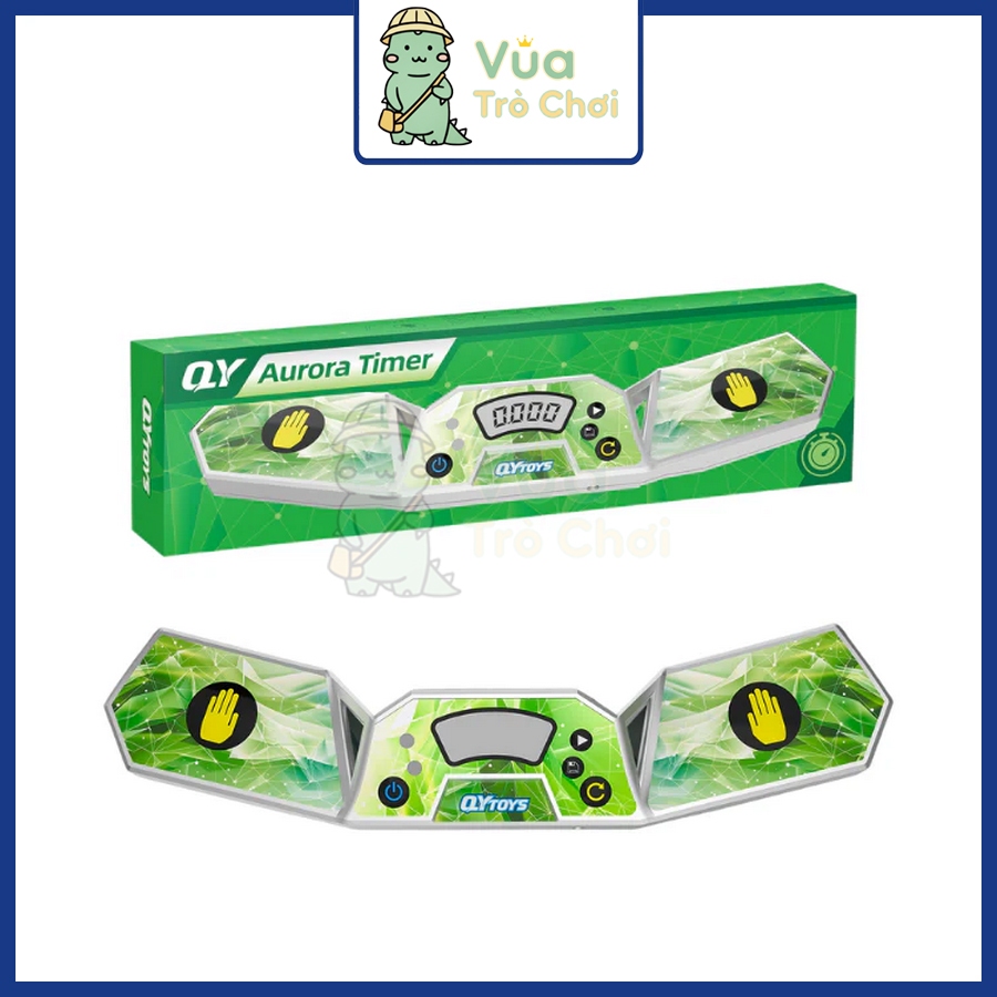 [QiYi] Đồng Hồ Rubik QiYi Aurora Timer Phụ Kiện Rubic Bấm Thời Gian Siêu Bền Đồ Chơi Trí Tuệ Trẻ Em