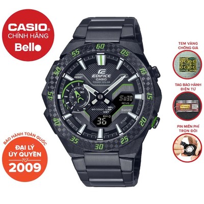 Đồng hồ Nam dây thép Casio Edifice  ECB-2200RC-1A3DF chính hãng bảo hành 1 năm Pin trọn đời