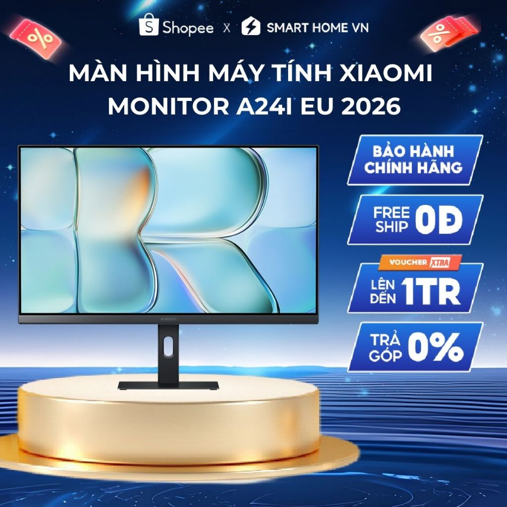 Màn Hình Máy Tính Xiaomi Monitor A24i EU 24 Inch /FullHD 2026 – Phiên Bản Quốc Tế, Bảo Hành 36 Tháng