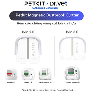 [Bản mới 2026] Rèm máy dọn phân mèo PETKIT bằng nhựa nâng cấp chất liệu, lắp đặt đơn giản