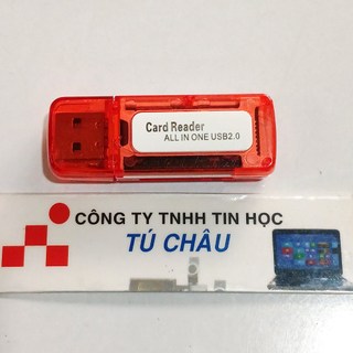 Đầu đọc thẻ Card Reader All in One: Card Reader USB 2.0 (Tròn nhiều màu Sắc)