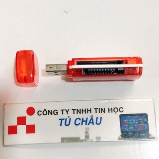 Đầu đọc thẻ Card Reader All in One: Card Reader USB 2.0 (Tròn nhiều màu Sắc)