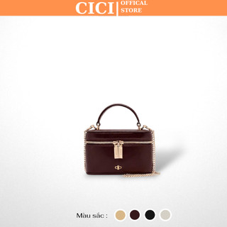 Túi xách nữ, túi cốp pero mini da trơn mẫu mới 2025 hàng full box sz 15cm ko đựng vừa đt (pe017)