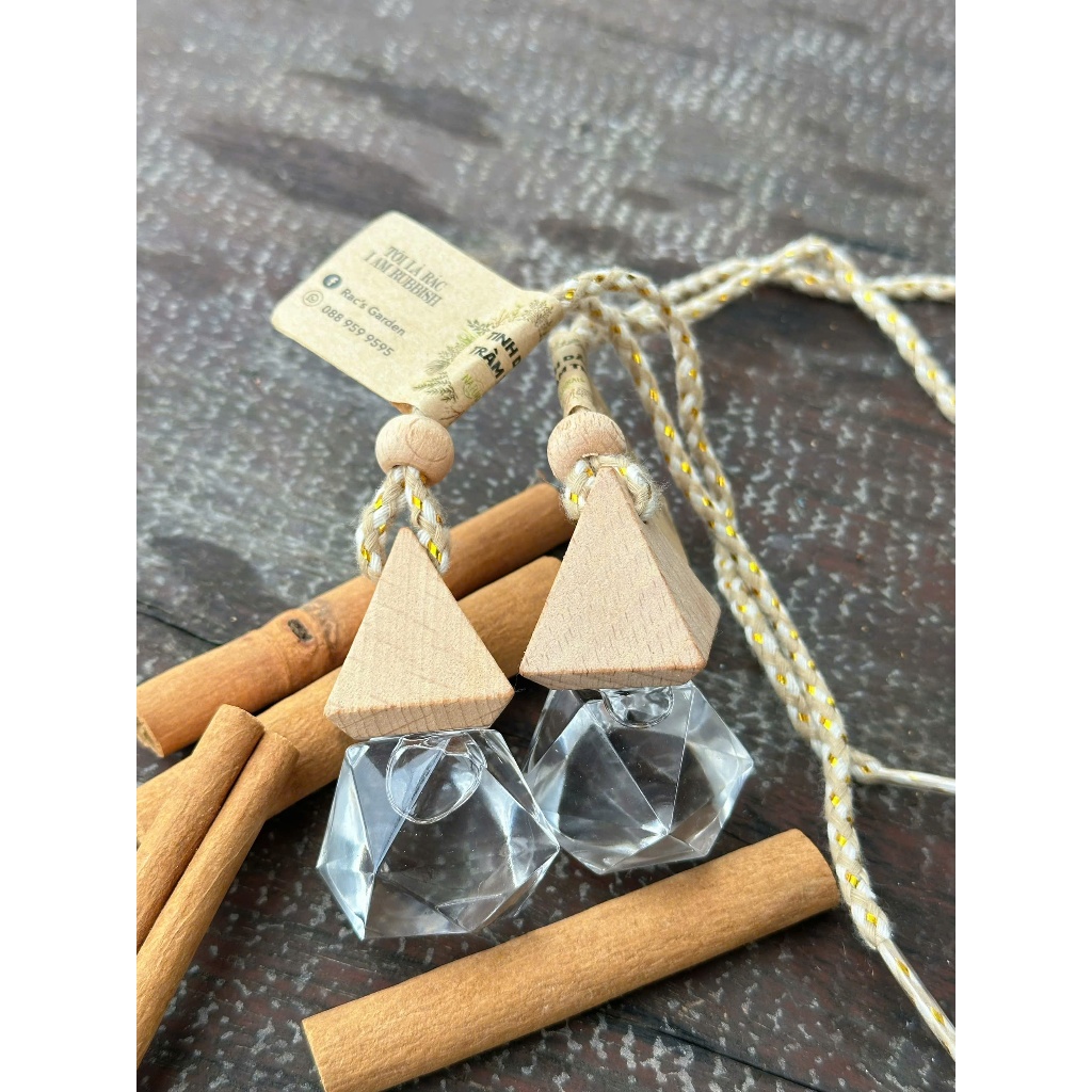 Tinh Dầu Treo Tràm Trà 8ml – Hương Tràm Trà Tươi Mát, Thư Giãn, Khử Mùi Xe Hơi & Tủ Quần Áo