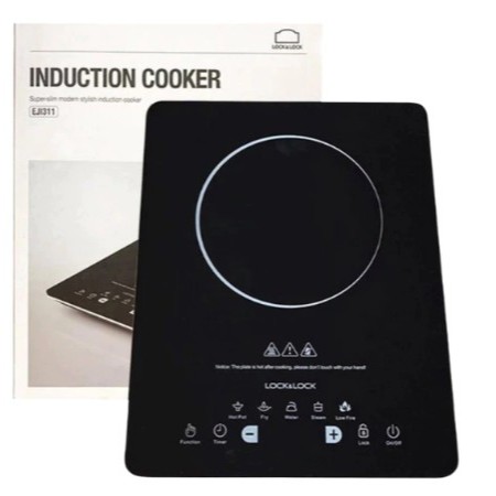 EJI311 Bếp điện từ Lock_&_Lock Induction Cooker, 220-240V, 50/60Hz, 1500W - Màu đen
