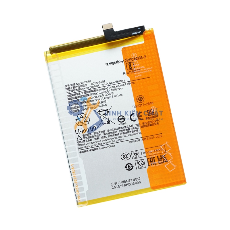Pin cho Xiaomi Redmi 13 4G 2404ARN45A (BN5T) 5030mAh Zin - Hàng Linh Kiện