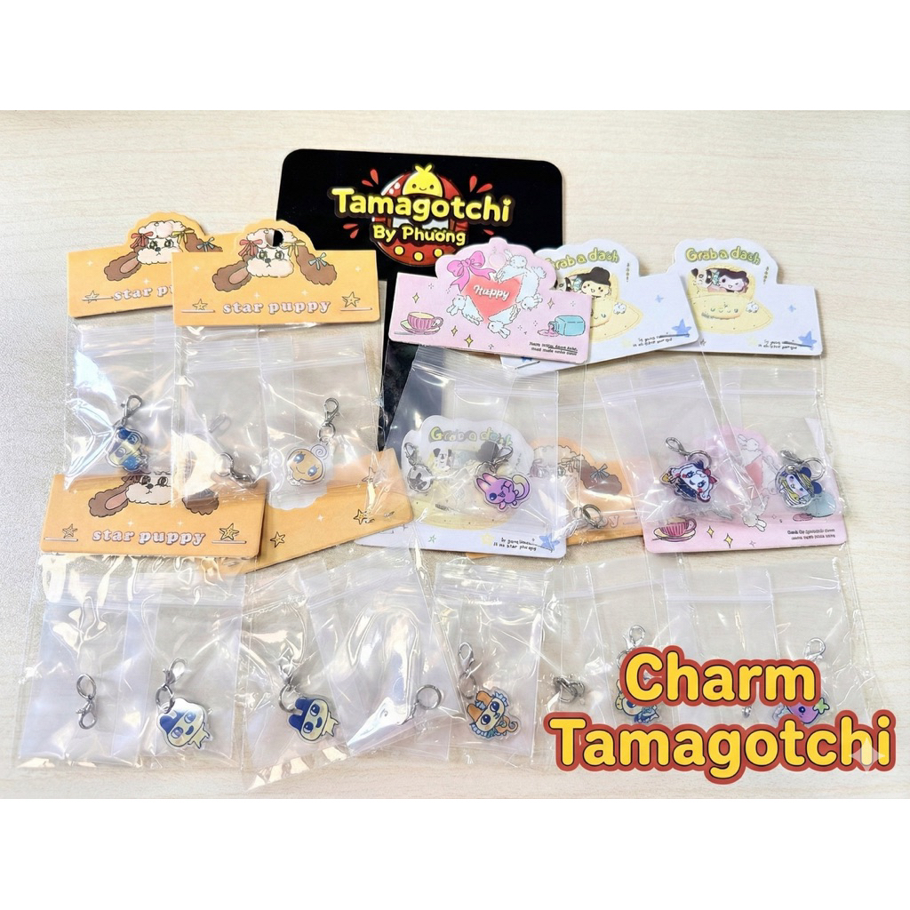 [QUÀ TẶNG KHÔNG BÁN] CHARM TAMAGOTCHI