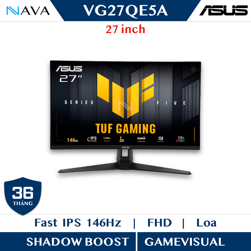 Màn hình gaming ASUS TUF Gaming VG279QE5A – 27 inch, Full HD