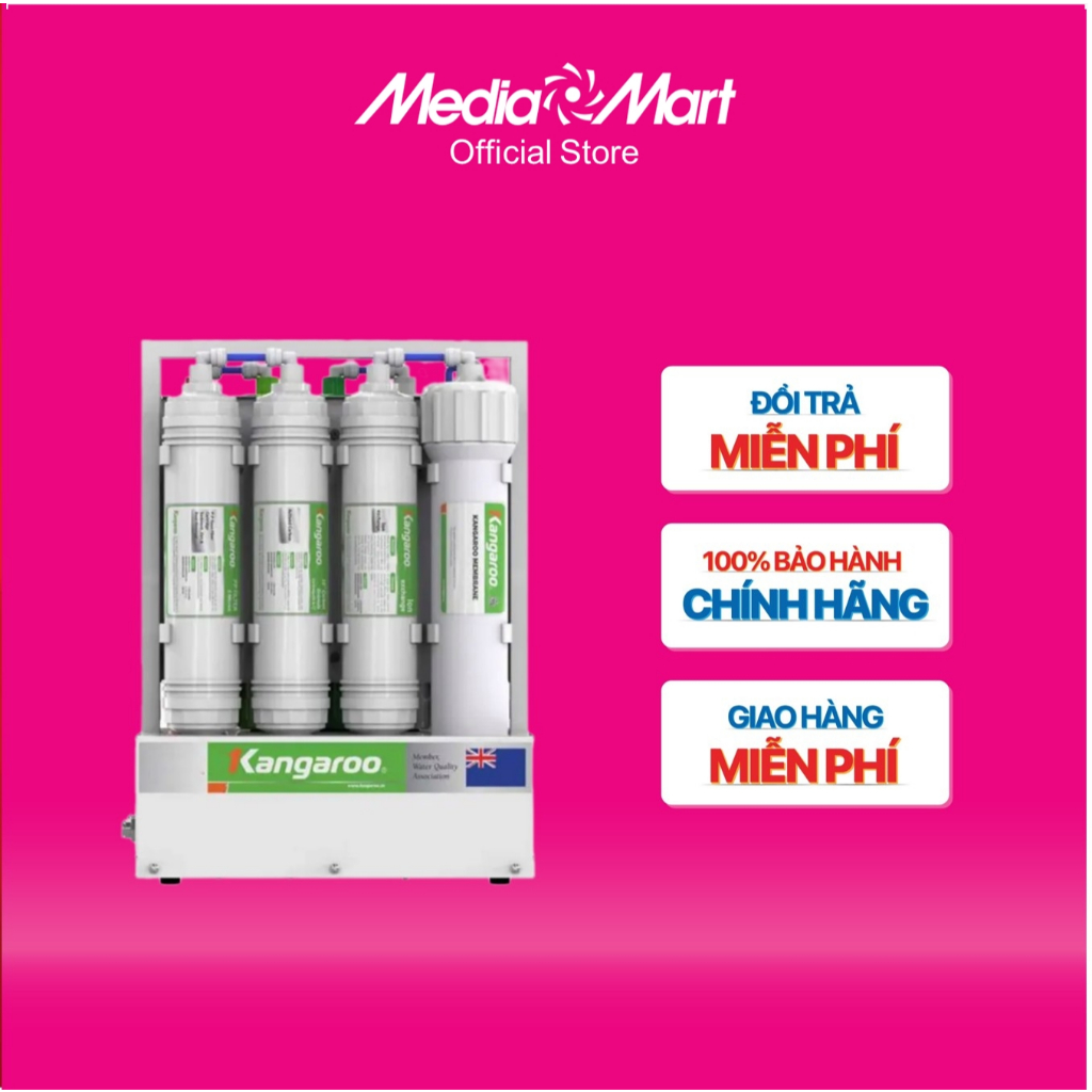 [MM.Online-Ship 0đ] Máy lọc nước Kangaroo 9 cấp Hydrogen RO KGHP66 KV