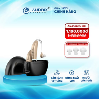 Máy trợ thính Audrix 311T – Phù hợp với người lớn tuổi, 25 giờ làm việc liên tục, trọng lượng 6.4g