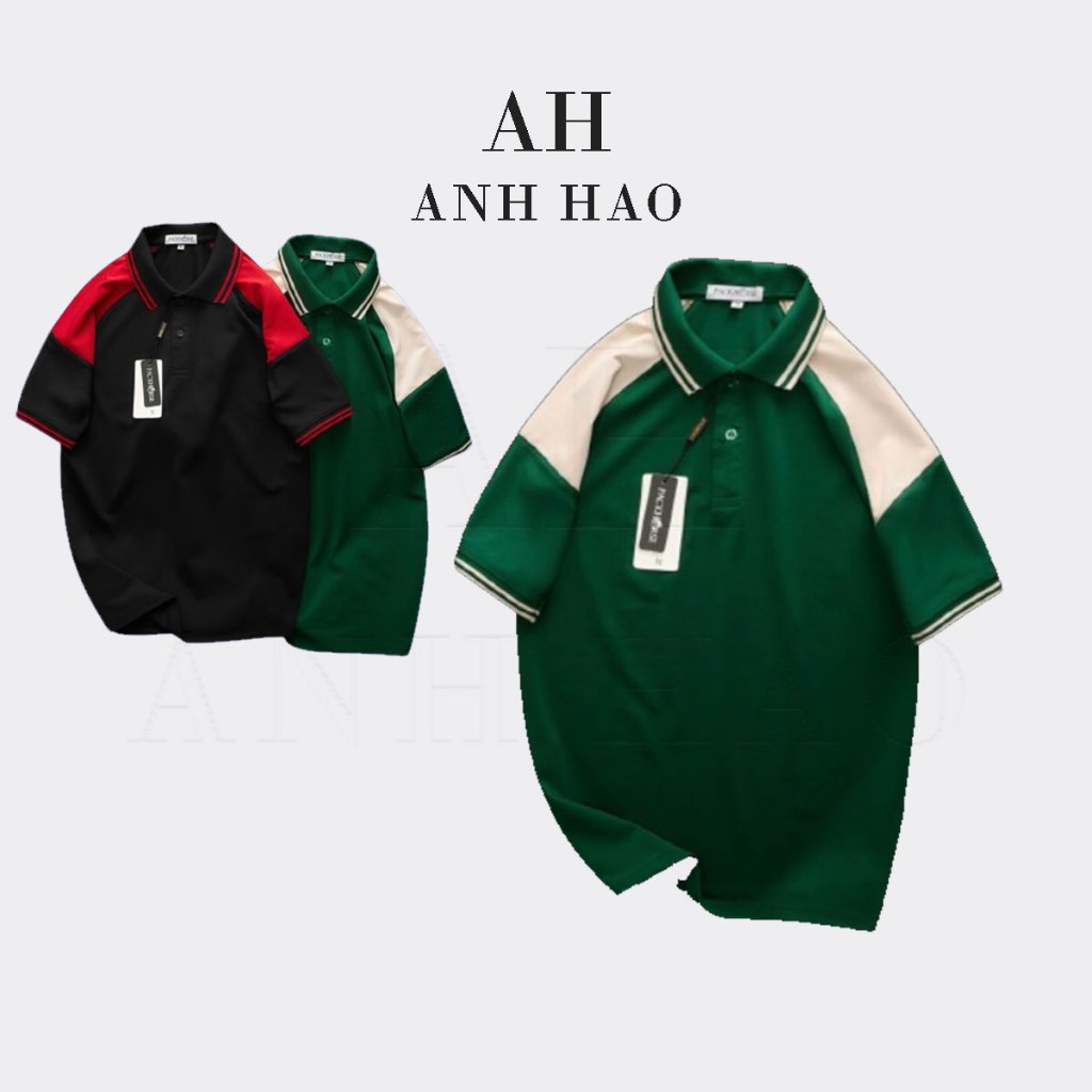 Áo POLO nam vải cá sấu lạnh, thoáng mát, thời trang cao cấp - RMN | AH STUDIO