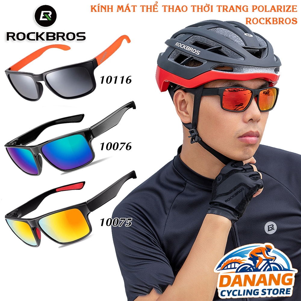Kính Mát Đạp Xe Thể Thao ROCKBROS Phân Cực Polarized UV400