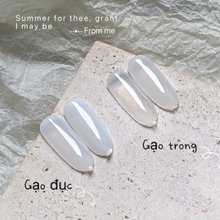 Sơn Gel CANDY Đen Trắng, Trắng sữa, Thạch gạo ( Màu Hot )