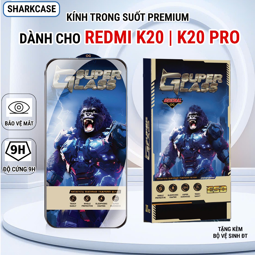 Kính cường lực Redmi K20 / K20 pro premium full màn I Miếng dán bảo vệ màn hình đt Xiaomi