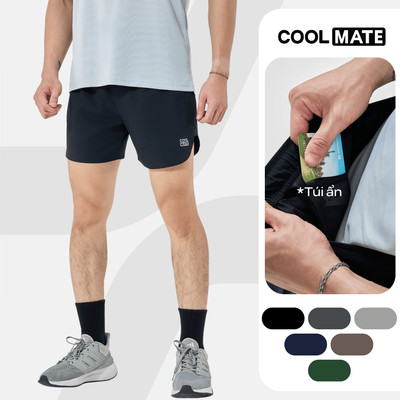 [MUA 2 GIẢM 5%]Quần short nam thể thao Maxcool chạy bộ, tập gym, Pickleball thoáng khí, thoải mái Coolmate