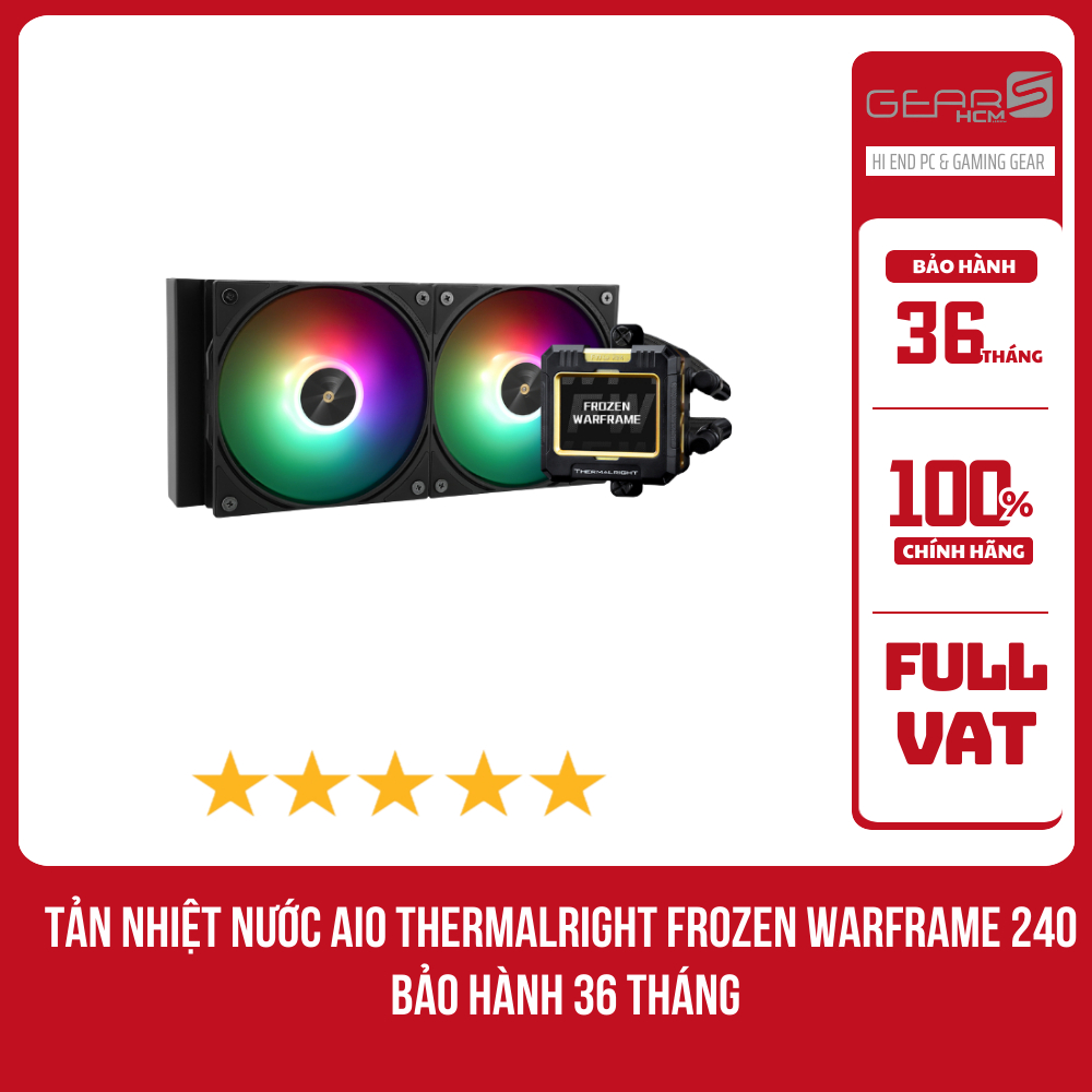 [FULL VAT] Tản Nhiệt Nước AIO Thermalright Frozen Warframe 240 - Bảo hành 36 Tháng