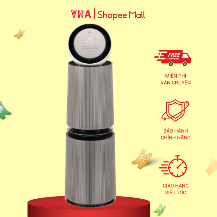 AS10GDBY0 | Máy lọc không khí PuriCare360 Alpha PET Công nghệ UVnano™ AS10GDBY0 - Sản xuất Hàn Quốc